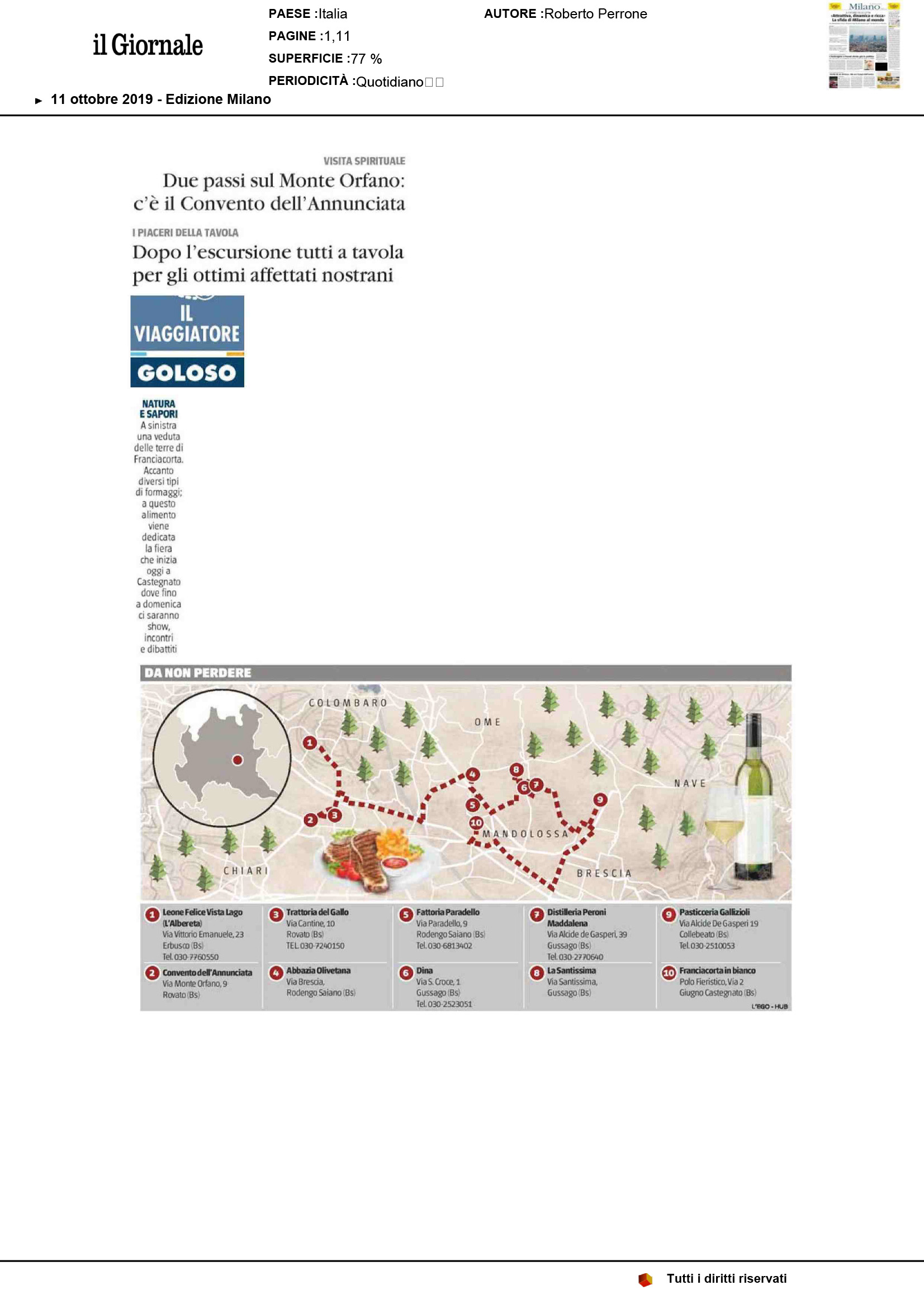 il giornale 11 ottobre b