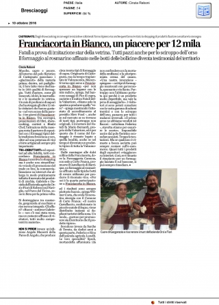 Franciacorta in Bianco, un piacere per 12mila - Bresciaoggi