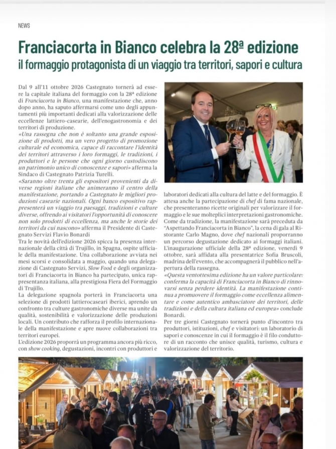 Franciacorta in Bianco celebra la 28esima edizione
