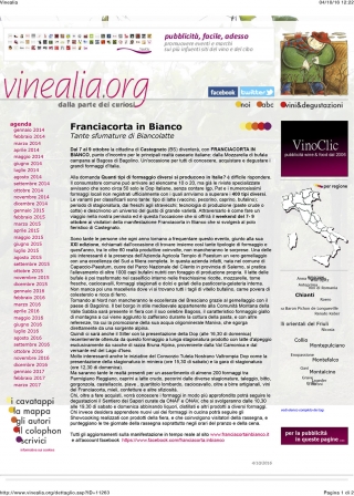 Franciacorta in Bianco - vinealia.org