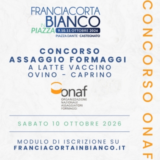 Concorso Onaf Assaggio formaggi a latte vaccino, ovino e caprino