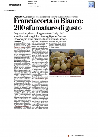 Franciacorta in Bianco: 200 sfumature di gusto - Bresciaoggi
