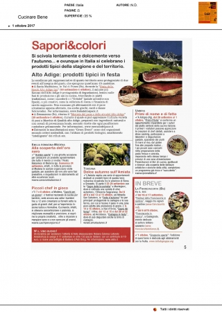 Da "Cucinare Bene" - La Franciacorta