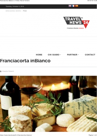 Franciacorta in Bianco - Travel News 24